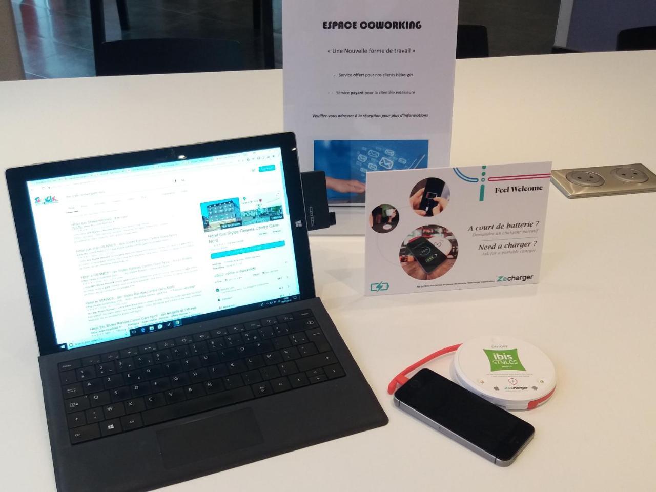 Hotel Ibis Styles Rennes Centre Gare Nord Esterno foto